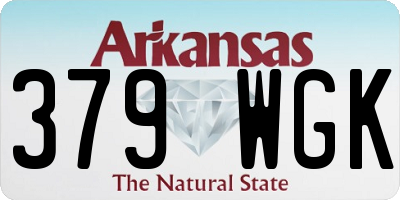 AR license plate 379WGK