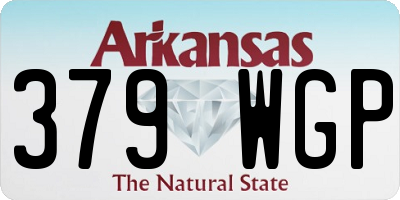 AR license plate 379WGP