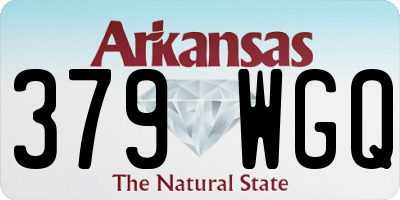 AR license plate 379WGQ