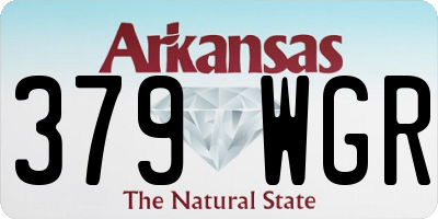 AR license plate 379WGR