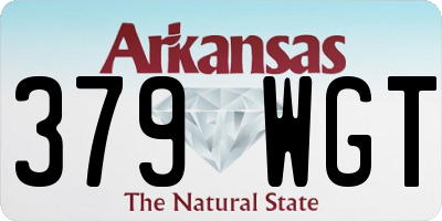 AR license plate 379WGT