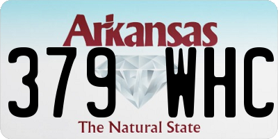 AR license plate 379WHC