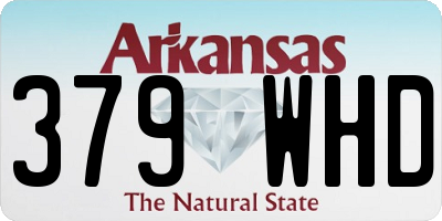 AR license plate 379WHD