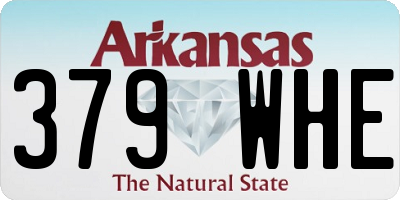 AR license plate 379WHE