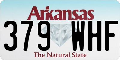 AR license plate 379WHF