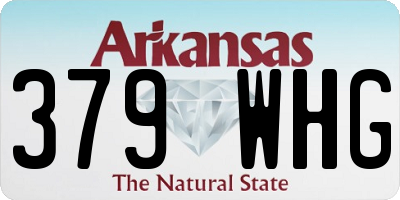 AR license plate 379WHG