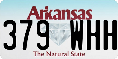 AR license plate 379WHH