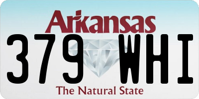 AR license plate 379WHI