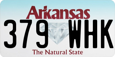 AR license plate 379WHK