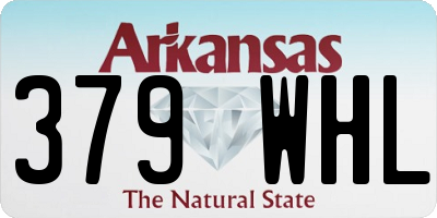AR license plate 379WHL
