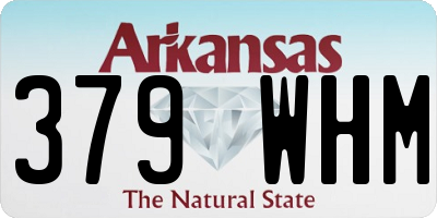 AR license plate 379WHM