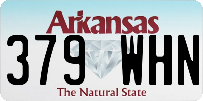 AR license plate 379WHN