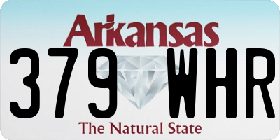 AR license plate 379WHR