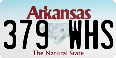 AR license plate 379WHS