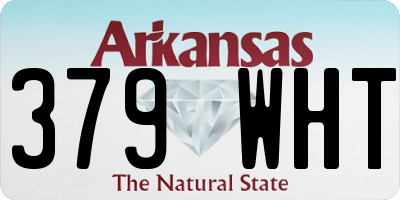 AR license plate 379WHT