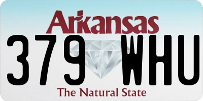 AR license plate 379WHU