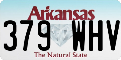 AR license plate 379WHV