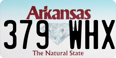 AR license plate 379WHX