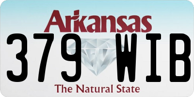 AR license plate 379WIB
