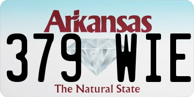 AR license plate 379WIE