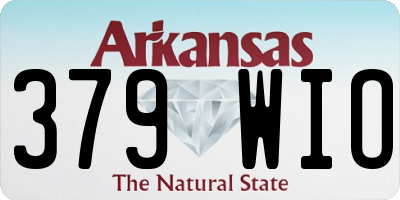 AR license plate 379WIO