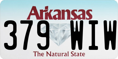 AR license plate 379WIW