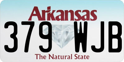 AR license plate 379WJB