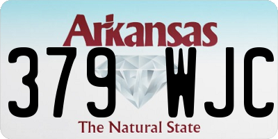 AR license plate 379WJC