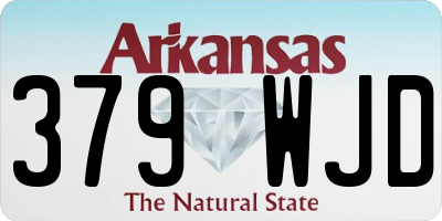 AR license plate 379WJD