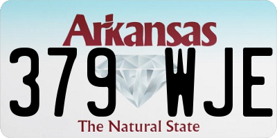 AR license plate 379WJE