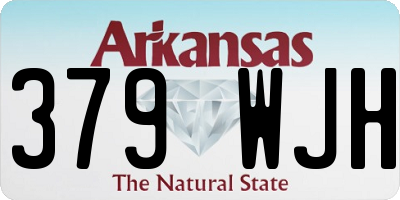 AR license plate 379WJH