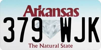 AR license plate 379WJK