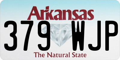 AR license plate 379WJP