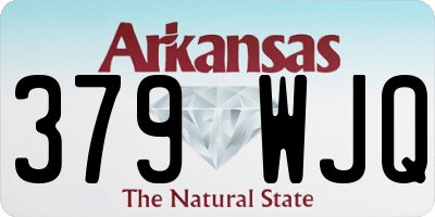 AR license plate 379WJQ