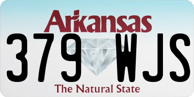 AR license plate 379WJS
