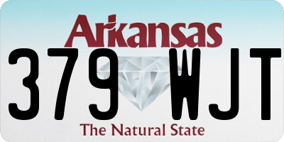 AR license plate 379WJT