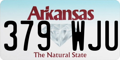 AR license plate 379WJU