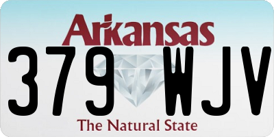 AR license plate 379WJV