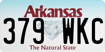AR license plate 379WKC
