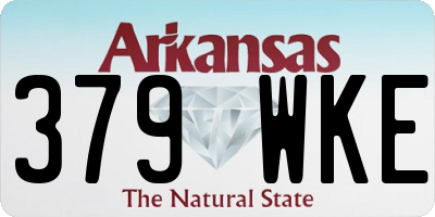 AR license plate 379WKE