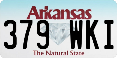 AR license plate 379WKI