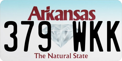 AR license plate 379WKK