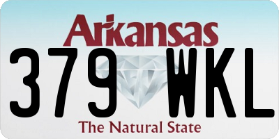 AR license plate 379WKL