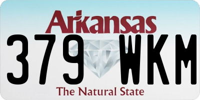 AR license plate 379WKM