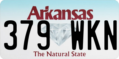 AR license plate 379WKN