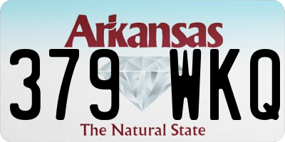 AR license plate 379WKQ