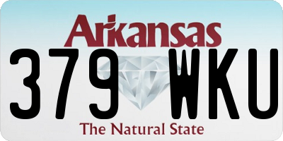AR license plate 379WKU