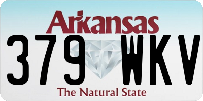 AR license plate 379WKV