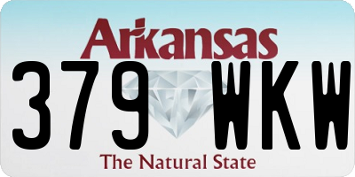 AR license plate 379WKW