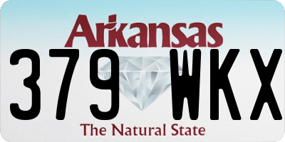 AR license plate 379WKX